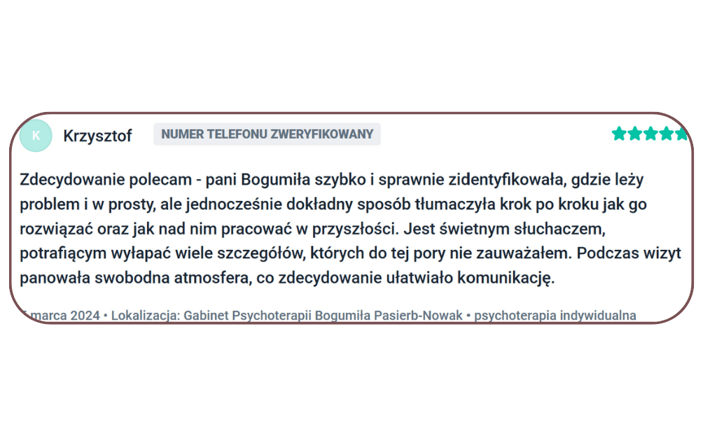 psycholog Krowodrza Kraków